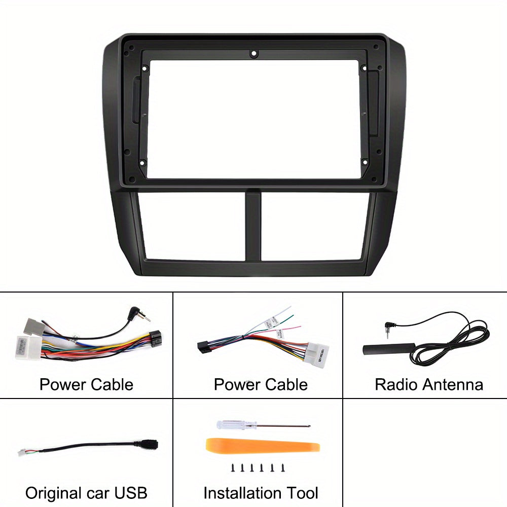 Android Autostereo – Autoradio – Multimedia Systeem – Touchscreen Radio – Navigatiesysteem – Met AHD Achteruitrijcamera & Draadloze Carplay