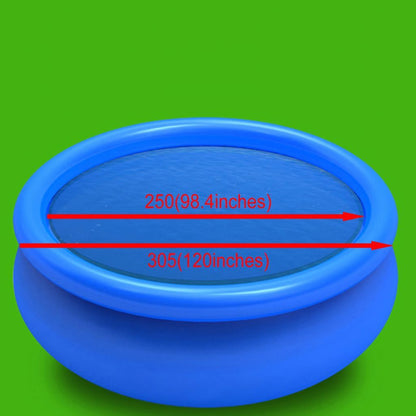 Zonne-zwembadafdekking – Zwemabdeckung – Zwembadfolie – Poolcover – Rond Afdekkleed – Diameter 250 cm – Dicht Geweven Polyethyleen Met Luchtbelletjes