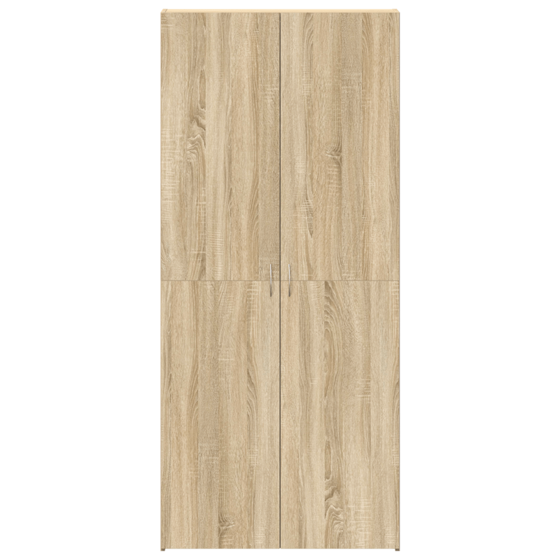 Schoenenkast – Schoenrek – Schoenopberger – Schoenenschrank – Schoenenmeubel – 14-18 Paar Schoenen – Modern Chêne Sonoma Hout – 80x35,5x180 cm