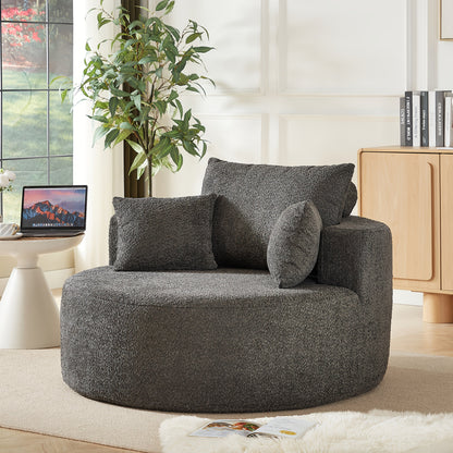 Slaapbank – Bedbank – Sofa Bed – Bedbank Klapbed – Slaapfauteuil – Modern Grijs – Duurzaam Bamboe Frame – Comfortabele Pluche Kussens