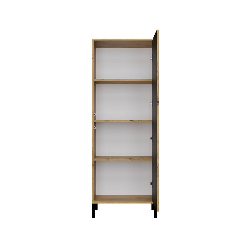 Keukenkastdeurtje – Kastdeurtje – Keukendeur – Meubeldeur – Kastdeur – Lamellen Front Met Golfpatroon – TIP-ON Systeem – Laminated Hout