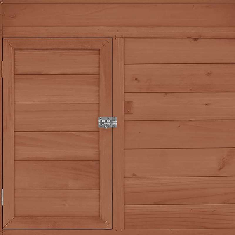 Kippenhok – Hennenhok – Dierenhok – Kippenren – Pluimveehok – Massief Vurenhout – 150x96x110 cm – Rustieke Uitstraling