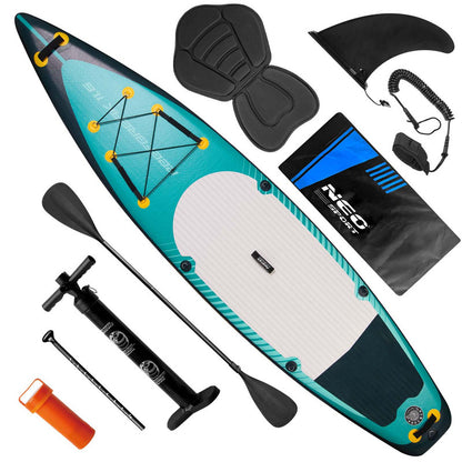 Stand Up Paddleboard – SUP Board – Opblaasbaar Paddleboard – Surfboard – Peddelboard – Compleet Met Peddel En Pomp – 350x81x15 cm – Lichtgewicht Drop Stitch Materiaal