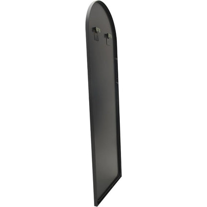 Staande Spiegel – Passpiegel – Vloerspiegel – Hangspiegel – Wandspiegel – 180x80 cm – Zwart Aluminium Frame