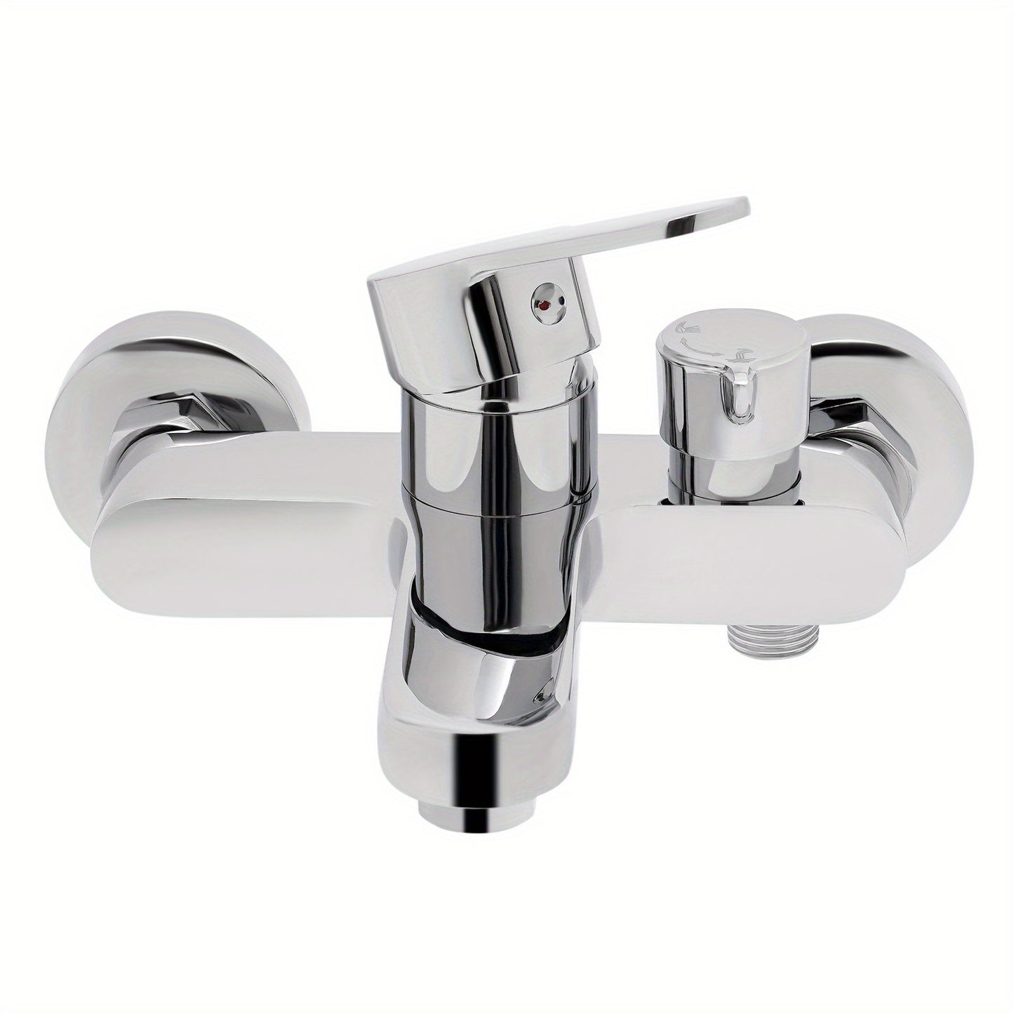 Badkraan – Mengkraan – Thermostaatkraan – Wandkraan – Badmengkraan – Messing En Keramisch – Met ABS Aerator Voor Zachte Waterstraal
