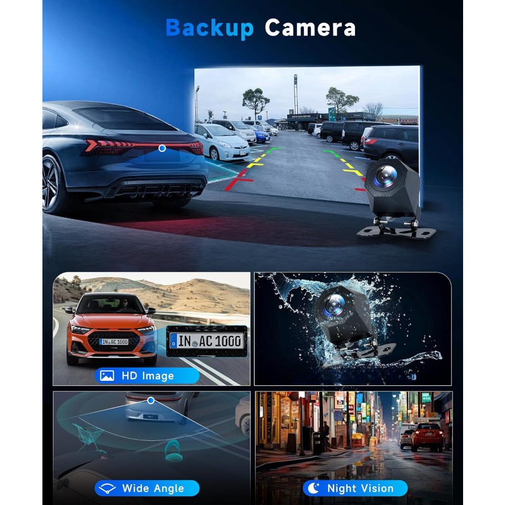 Android 15 Autoradio – Multimedia Systeem – Navigatie Radio – Touchscreen Radio – Draadloos CarPlay – 7 Inch HD Scherm – 4G Internet & Bluetooth 5.0