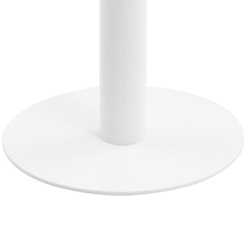 Bistrotically light brown 60cm MDF This bistro-style table is stylish and will be the focal point of your decor. It can also be used as a dining table. Practical and durable, it cleans easily with a damp cloth., Bistro Table,