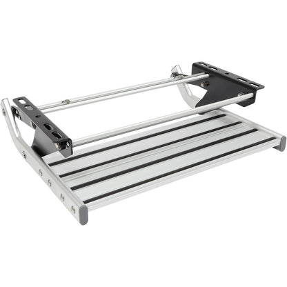 Campertrap – Caravantrap – Opstapje – Instaptrap – Instapje – Aluminium – Inklapbaar – 1 Trede – Draagvermogen 150 kg