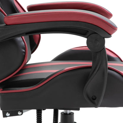 Gamingstoel – Gamestoel – Gaming Chair – Game Stoel – Bureaustoel – Verstelbare Rugleuning – Ergonomische Rode Kunstleer Vulling