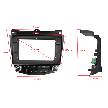 Android autoradio – Double Din radio – Car stereo – Multimedia speler – Navigatiesysteem – 10 inch 1080P touchscreen – Draadloze CarPlay & Android Auto inclusief achteruitrijcamera en microfoon
