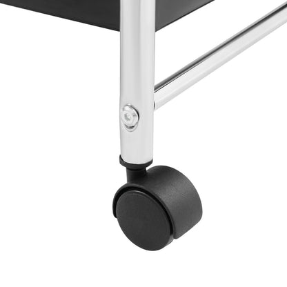 Opbergwagen – Rollende Ladenkast – Mobiele Opbergkast – Organizer Met Lade – Opberger Met Wielen – Rosé Rood – 15 Lades – Stevig Metalen Frame – Mobiel Met Remmen