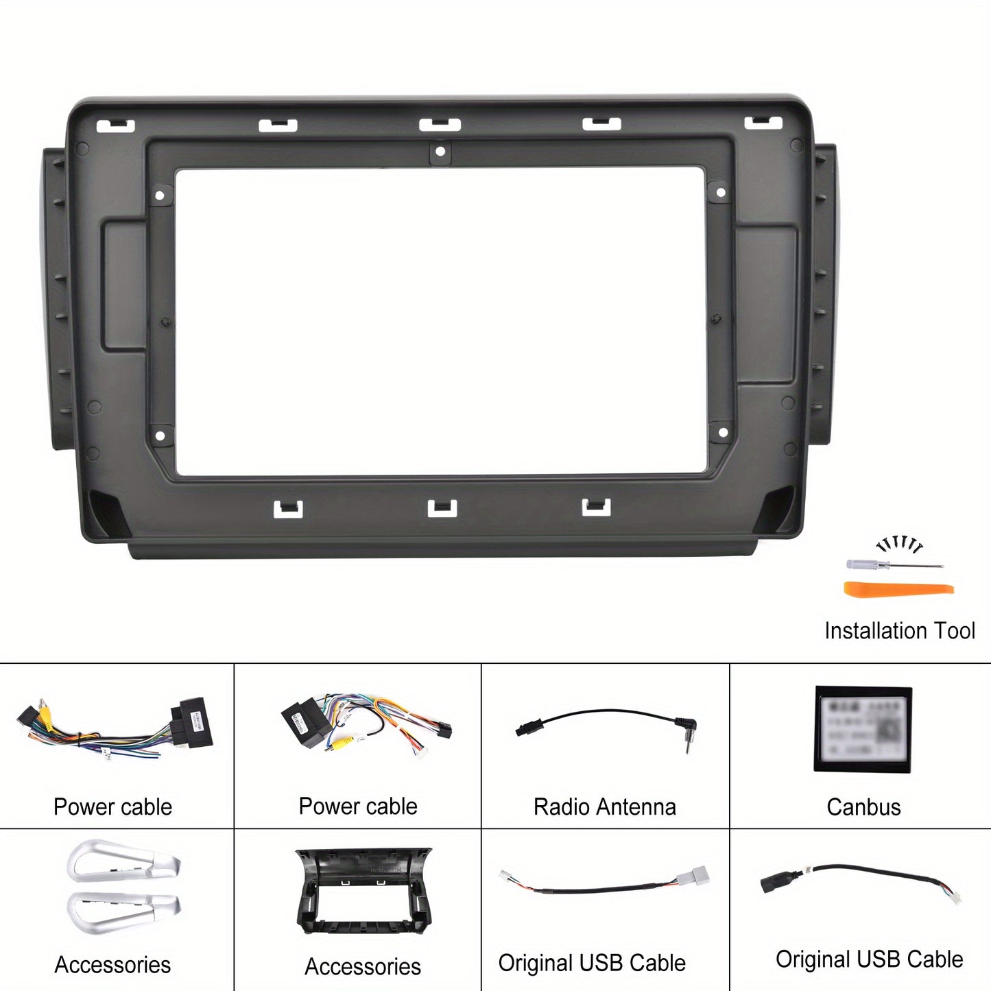 Car Stereo – Autoradio – Car DVD Player – Multimedia Systeem – In-Car Entertainment – 10,1 Inch Touchscreen – 2G+64G Geheugen – Android Auto & CarPlay – GPS Navigatie – DSP Audio – Achteruitrijcamera – Bluetooth – WiFi