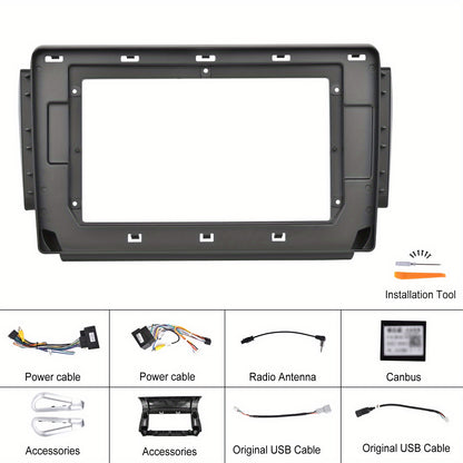Car Stereo – Autoradio – Car DVD Player – Multimedia Systeem – In-Car Entertainment – 10,1 Inch Touchscreen – 2G+64G Geheugen – Android Auto & CarPlay – GPS Navigatie – DSP Audio – Achteruitrijcamera – Bluetooth – WiFi