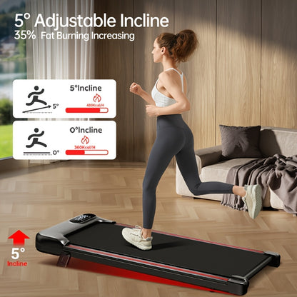 Loopband – Wandelband – Walking Pad – Treadmill – Hometrainer – 2,5 PK Motor – Inklapbaar met 5% Hellingshoek