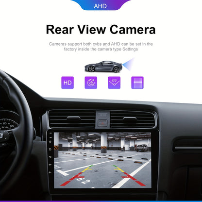 Android Autoradio – Multimedia Speler – Touchscreen Radio – GPS Navigatie – 2 DIN DVD Speler – 9 Inch IPS Scherm – 8-Core Processor & Draadloze CarPlay