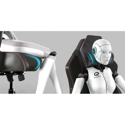 360° Draaibare Kantoor-Gamingstoel – Sapphire Blue Edition – Verstelbare Hoogte en Ergonomisch Design