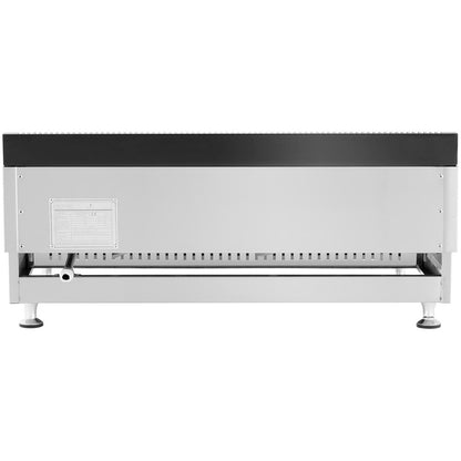 Gasbarbecue – Gas Grill – Buitenkeuken – Tafelbarbecue – Campingkooktoestel – RVS Materiaal – 74,5 x 40 cm Dubbele Platte – 2x 3100 W Vermogen