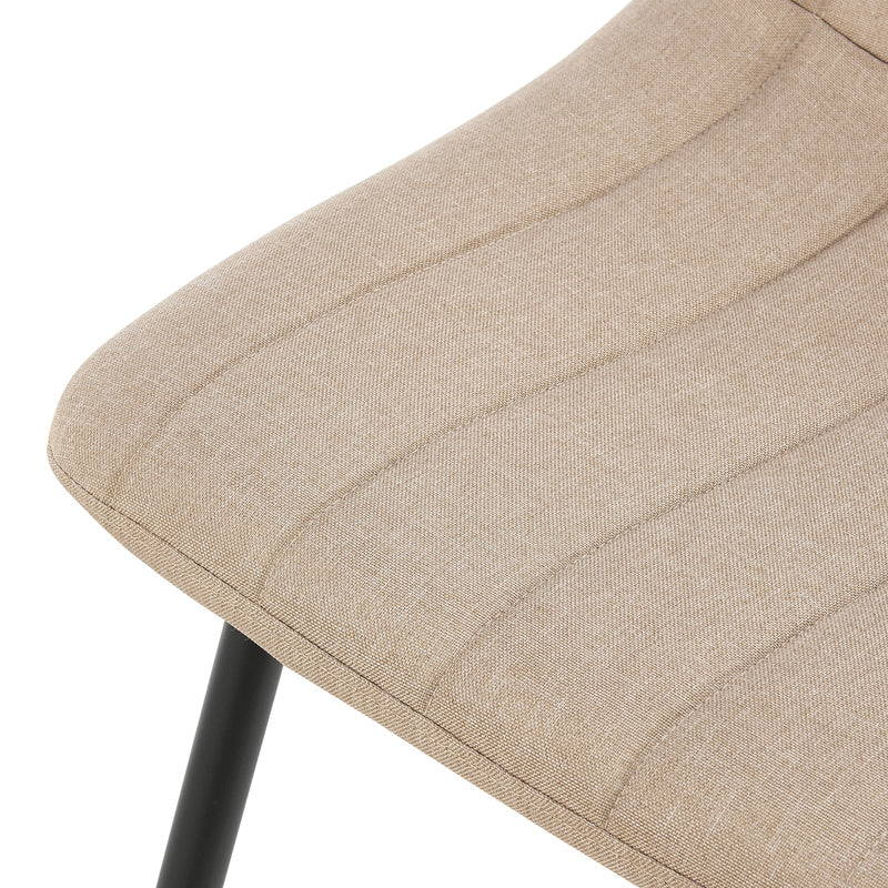 Eetkamerstoelen – Stoelen – Kuipstoelen – Eettafelstoelen – Keukenstoelen – Gestoffeerd – Stalen Onderstel – Set van 4 – Max 120 kg draaggewicht