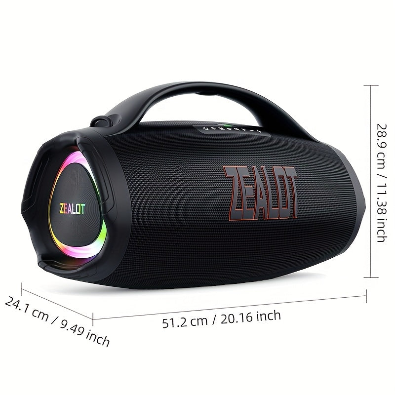 Draadloze Speaker – Bluetooth Speaker – Portable Speaker – Geluidsinstallatie – Muziekbox – 160W Surge Bass – RGB Kleurverlichting