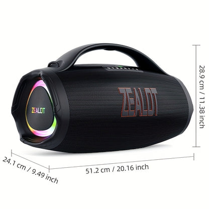 Draadloze Speaker – Bluetooth Speaker – Portable Speaker – Geluidsinstallatie – Muziekbox – 160W Surge Bass – RGB Kleurverlichting