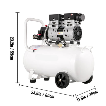 Luchtcompressor – Compressor – Luchtpomp – Aircompressor – 50 Liter Tank – 1PK Koperen Motor – Stil En Energiezuinig