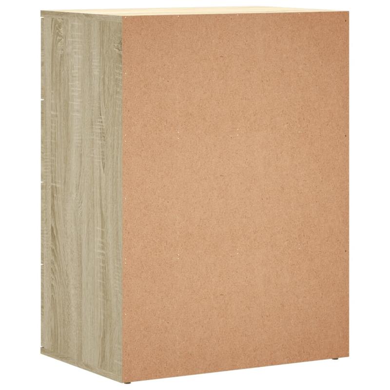 Opbergkast – Opbergmeubel – Kast – Dressoir – Bruin – Set Van 2 – Duurzaam Hardhout – Ruim En Minimalistisch