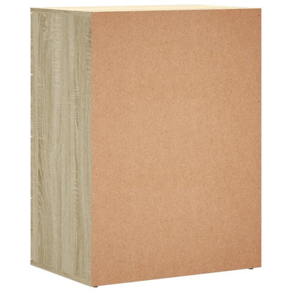 Opbergkast – Opbergmeubel – Kast – Dressoir – Bruin – Set Van 2 – Duurzaam Hardhout – Ruim En Minimalistisch