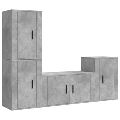 Hoekrek – Hoekplank – Boekenkast – Opbergrek – Plantenrek – 5-laags – Vrijstaand Hout Bruin