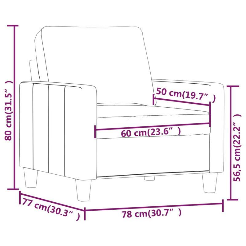 Zwarte Fauteuil – Lounge Stoel – Armstoel – Relaxstoel – Leunstoel – Stevig Houten Frame – Handmatige Kantelfunctie