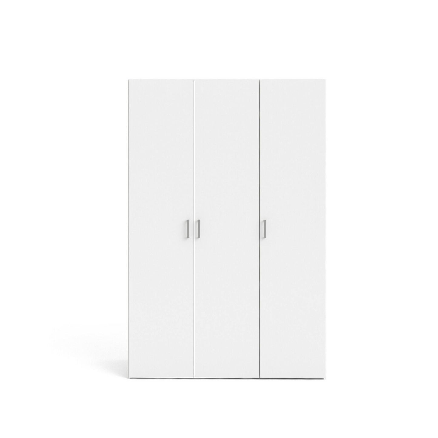 Wardrobe 3 Doors Before Dsegr, Mobile Bed Camera, Walk-In Closet, Coat Closet, 115X49 H175 Cm, White