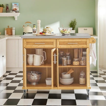 Buffetkast – Dressoir – Opbergkast – Keukenkast – Kast Met Lade – Bruin Eikenhout – Verstelbare Plank – Compact 76,6x35x81,5 cm