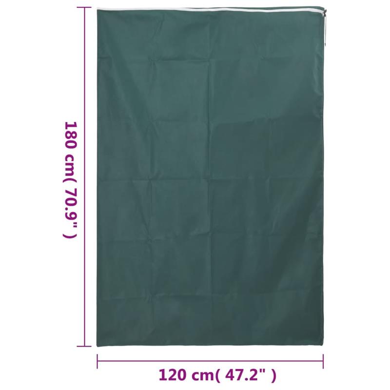 Plantenhoezen met ritssluiting 10 st 70 g/square meter 1.2x1.8m Lightweight and durable to protect your plants,  Seedling Covers, Lightweight Design, Durable Fabric, Highquality Covers, Plant Shelters, Plant Enthusiasts, Gree