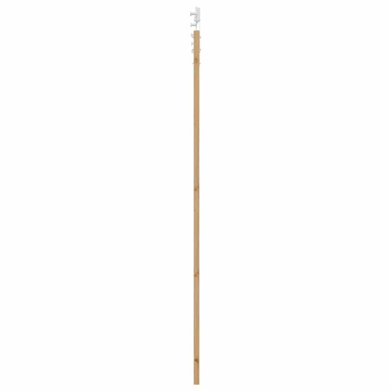 Schuifdeur Grenenhout – Schuifpaneel Deur – Inbouwdeur – Closetdeur – Kamerdeur – Massief Grenenhout – 78x232 cm – Met Metalen Railsysteem – Stil en Ruimtebesparend
