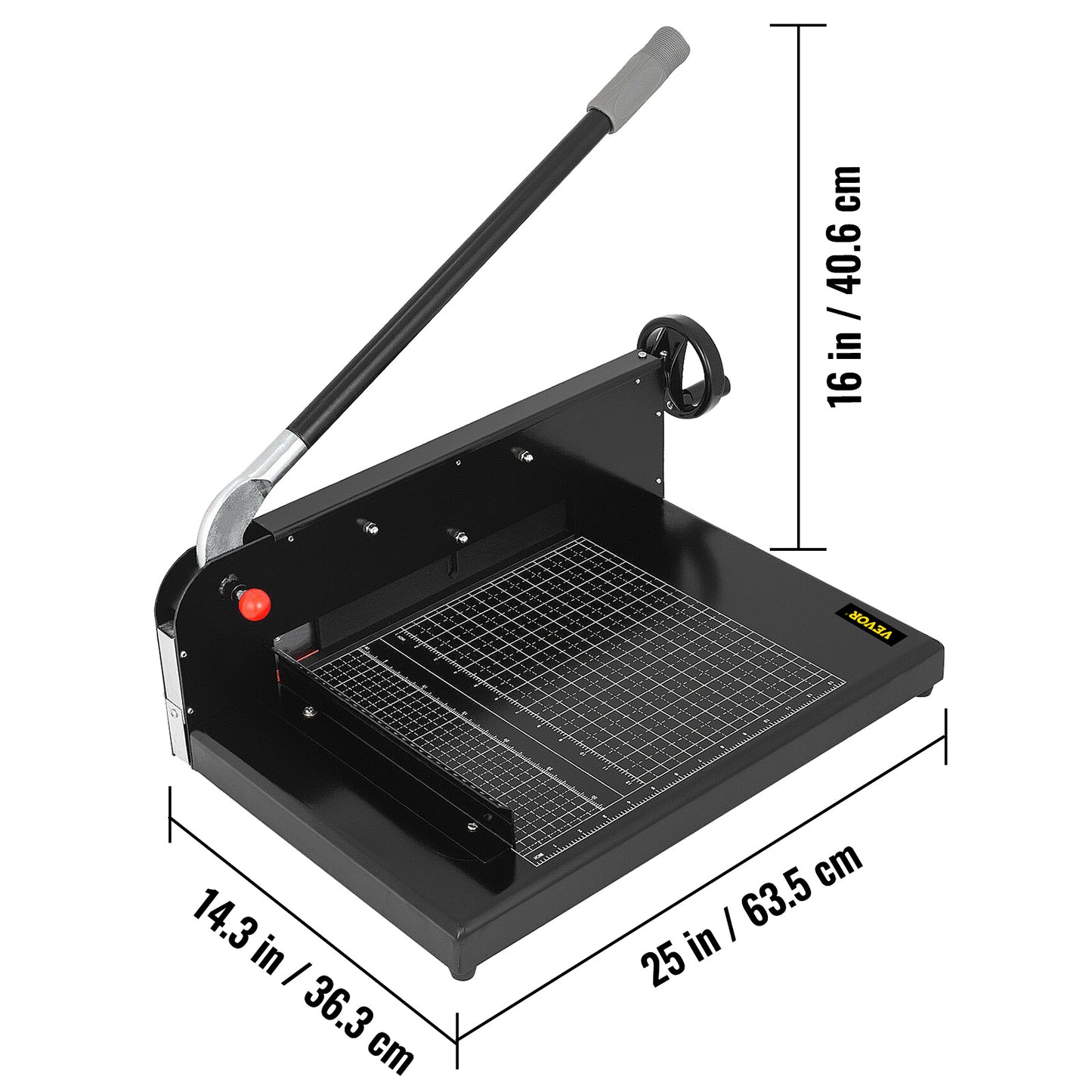 Papier Snijder – Guillotine – Snijmachine – Papierknipper – Papiersnijder – 30 cm Snijbreedte – Snijdt Tot 300 Vellen Tegelijk