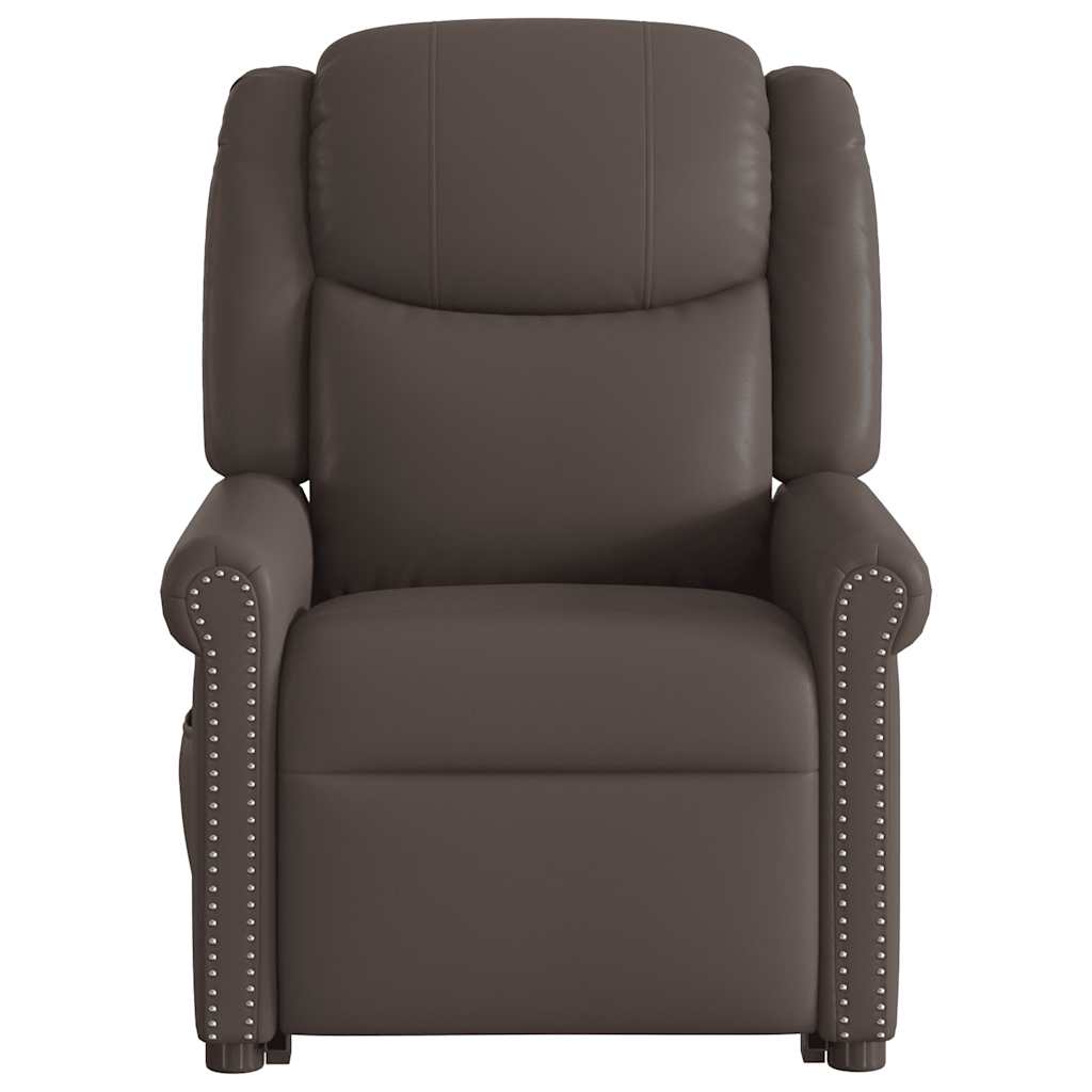 Sta op stoel – Relaxfauteuil – Elektrische Fauteuil – Verstelbare Stoel – Zitstoel – Elektrisch verstelbaar – Kunstleer bekleding – 135° kantelbaar
