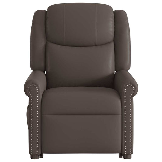 Sta op stoel – Relaxfauteuil – Elektrische Fauteuil – Verstelbare Stoel – Zitstoel – Elektrisch verstelbaar – Kunstleer bekleding – 135° kantelbaar