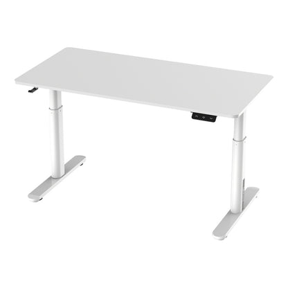 Verstelbaar Kinderbureau – Kindertafel – Bureau Voor Kinderen – Studie Tafel – Kinderschrijftafel – Wit – Verstelbare Hoogte 55-81 cm – Stil Motor Mechanisme