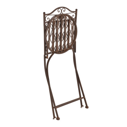 Bistro Set Biella 3pcs Foldable Metal