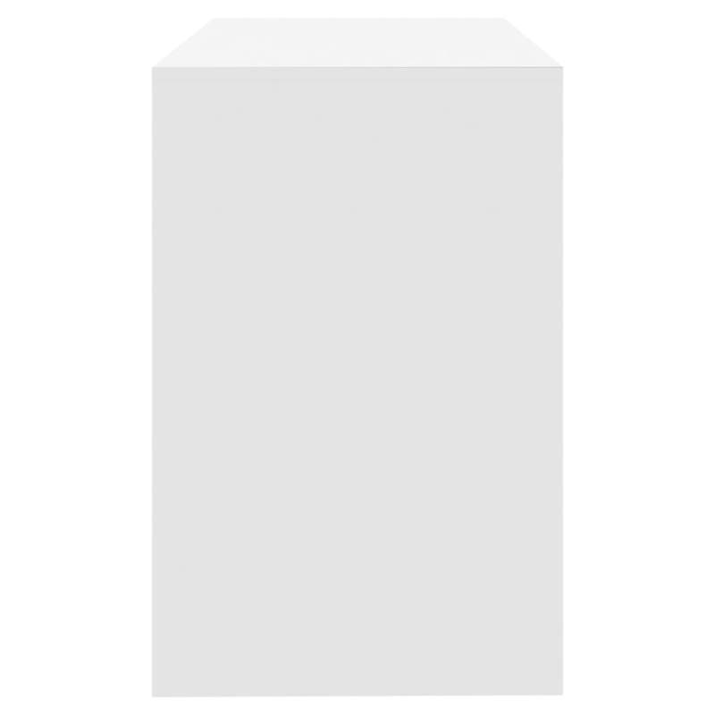 Bureau – Computertafel – Werktafel – Kantoormeubel – Desk Wit – Hout – 101x50x76,5 cm