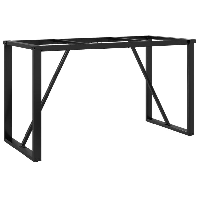 Dining Table Frame in O-Shape 140X60X73 Cm Steelfurniture Legs, Metal Table Legs, Wooden Table Legs, Stainless Steel Table Legs, Acrylic Table Legs, Hairpin Table Legs, Adjustable Table Legs, Folding Table Legs, Load-Bearing/ Heavy-Duty Table Legs