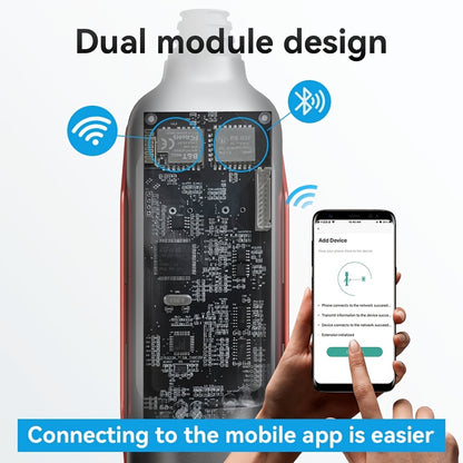 22 KW Type 2 Laadpaal – EV Oplaadstation – Elektrische Autolader – Wandlader – Driefasige Evse – 32A Stroom – App Bediening – Compact Design