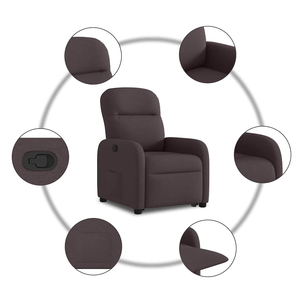 Bureaustoel Elektrisch Verstelbaar – Sta-op Stoel – Ergonomische Stoel – Comfortstoel – Relaxstoel – Elektrische Liftfunctie – Handmatig Verstelbare Rugleuning 135°