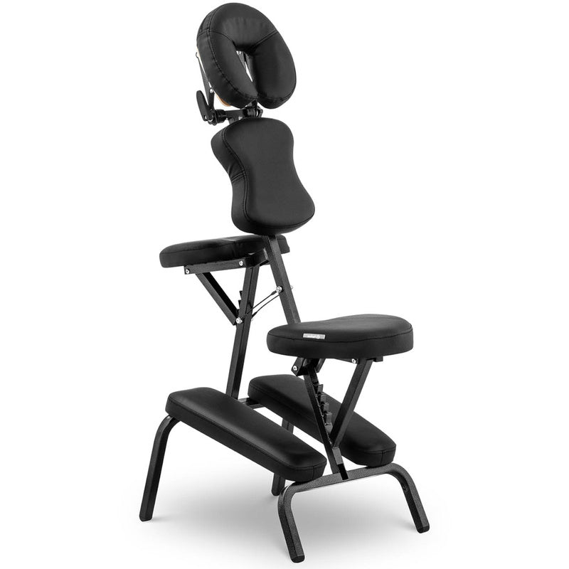 Vouwbare Massagestoel – Massagekruk – Therapie Stoel – Schoonheidssalon Stoel – Tattoo Stoel – Stevig Metalen Frame – Compact & Lichtgewicht