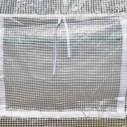 kasgebouw – tunnelkas – plantenkas – groentekas – serre – wit – 6 x 3 x 2 meter – stalen frame met PE-folie 140 g/m²