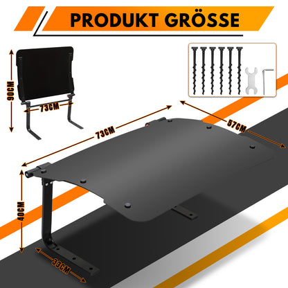 Robotmaaier Overkapping – Tuinrobot Garage – Robotgrasmaaier Bescherming – Robotmaaier Shelter – Opvouwbare Overkapping – Compact Formaat 73x57x40 cm – Duurzaam Kunststof
