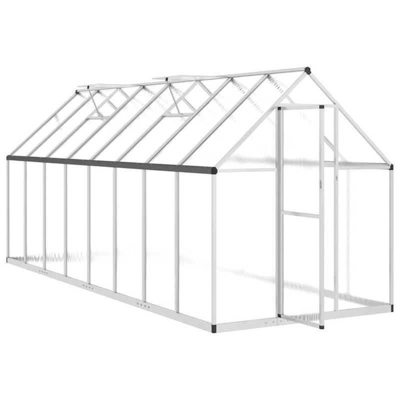 Kweekkas – Tuinkas – Broeikas – Kas – Kweekbak – Stevig Aluminium Frame – 445x169x195 cm – Duurzaam Kunststof – Eenvoudige Montage