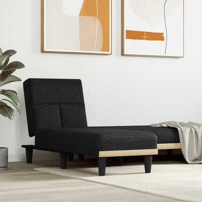 Lounge Fauteuil – Fauteuil – Stoel – Relaxstoel – Zithoekstoel – Noir – Stevig Frame – Onderhoudsvriendelijke Stof