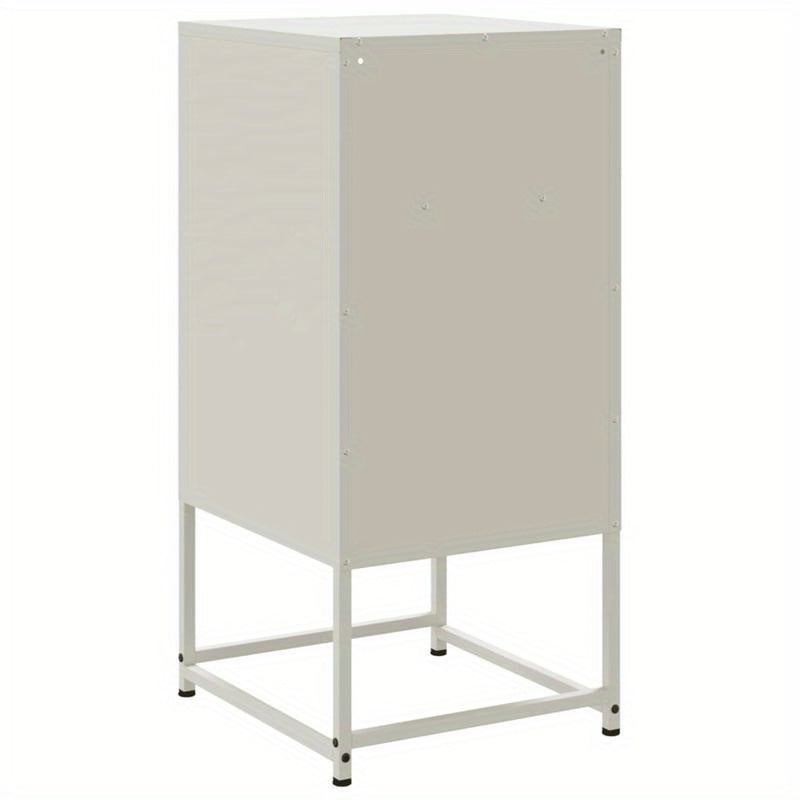 Nightstands 2pcs 36X39X78 Cm Steel White