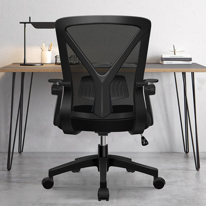 Ergonomische Bureaustoel – Bureaustoel Met Hoge Rugleuning – Draaibare Bureaustoel – Mesh Bureaustoel – Comfortabele Werkstoel – Ademend Mesh Materiaal – 360° Draaifunctie – Max Belastbaarheid 150 kg