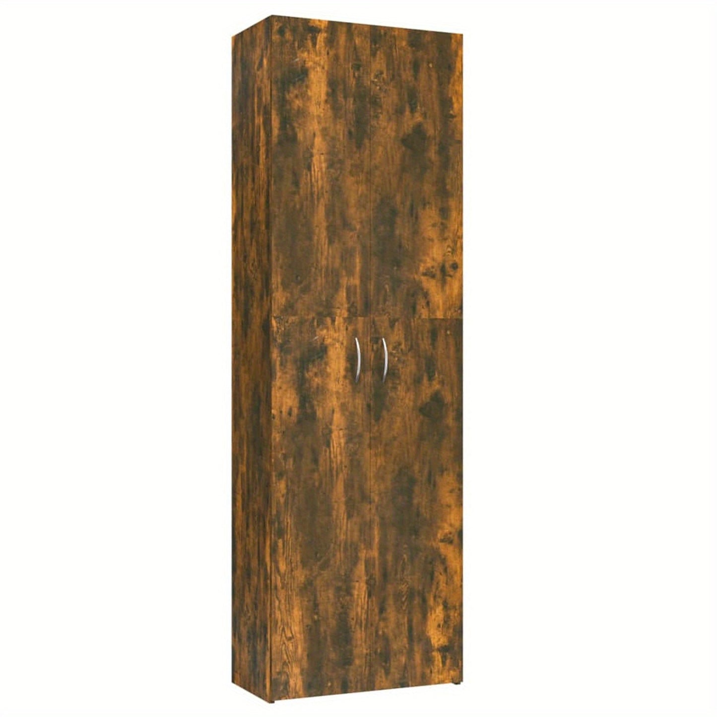Archiefkast – Ladeblok – Dossierkast – Opbergkast – Kantoorkast – Smoked Oak – Hout – 60x32x190 cm – Multifunctioneel – Stevig